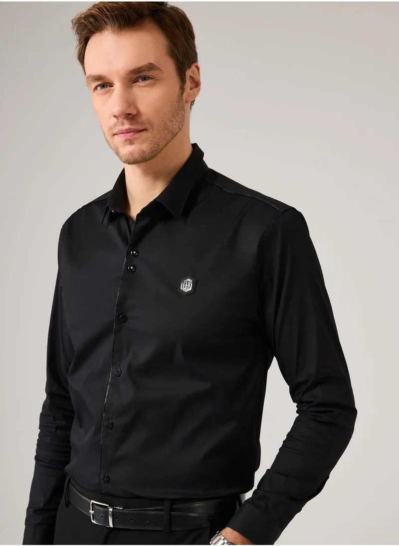 Theodore The Quintessential Black Shirt
