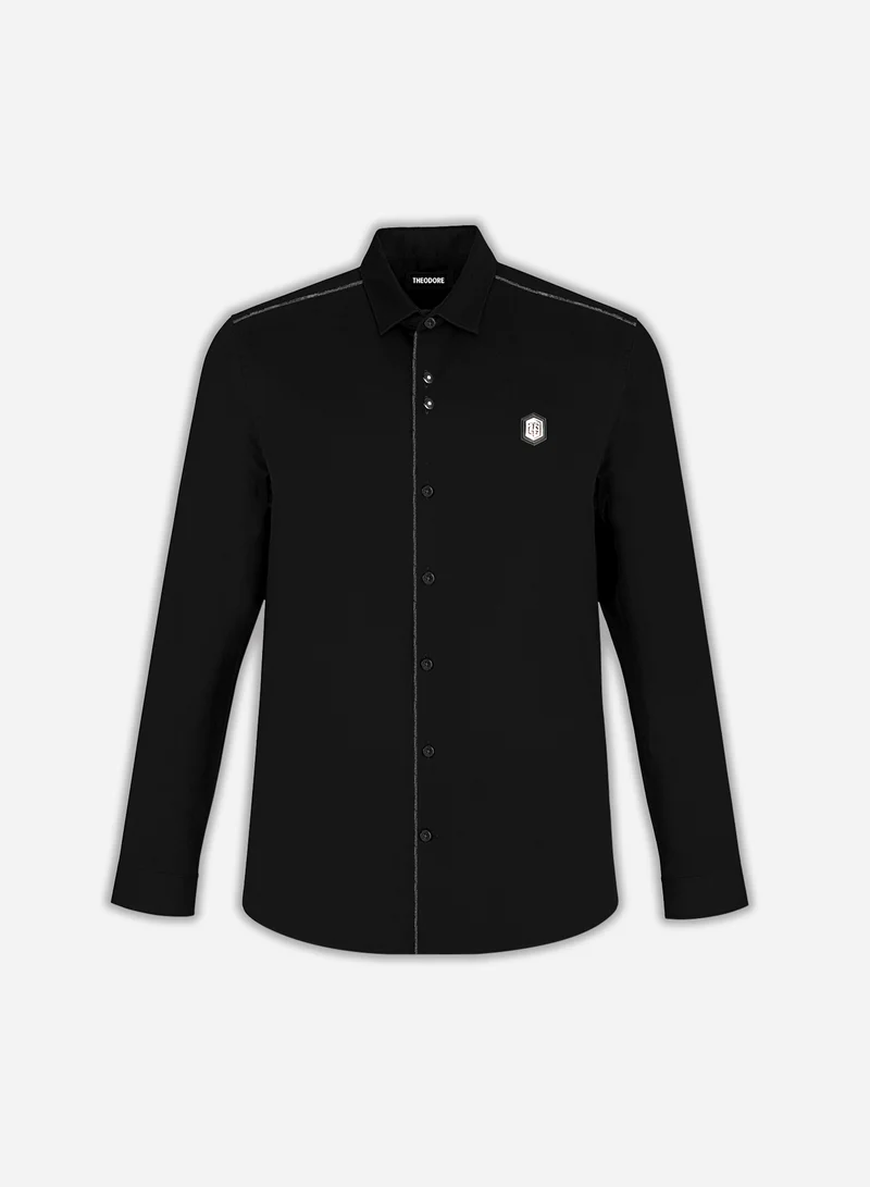 Theodore The Quintessential Black Shirt