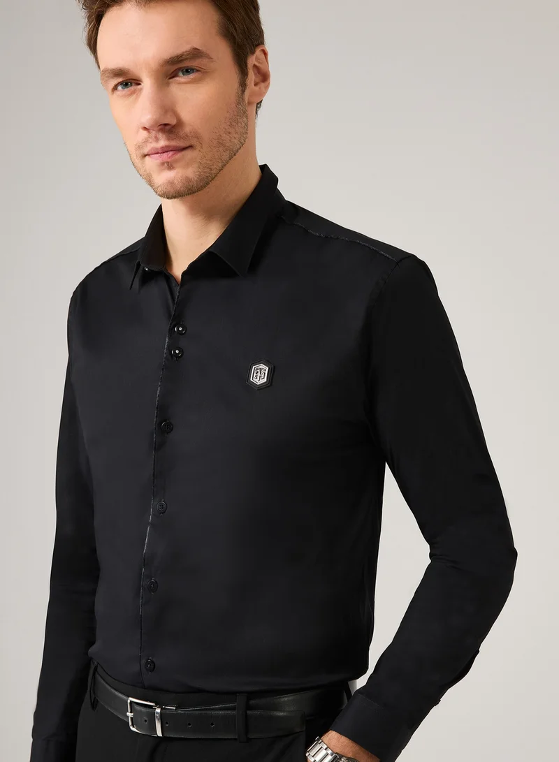 Theodore The Quintessential Black Shirt