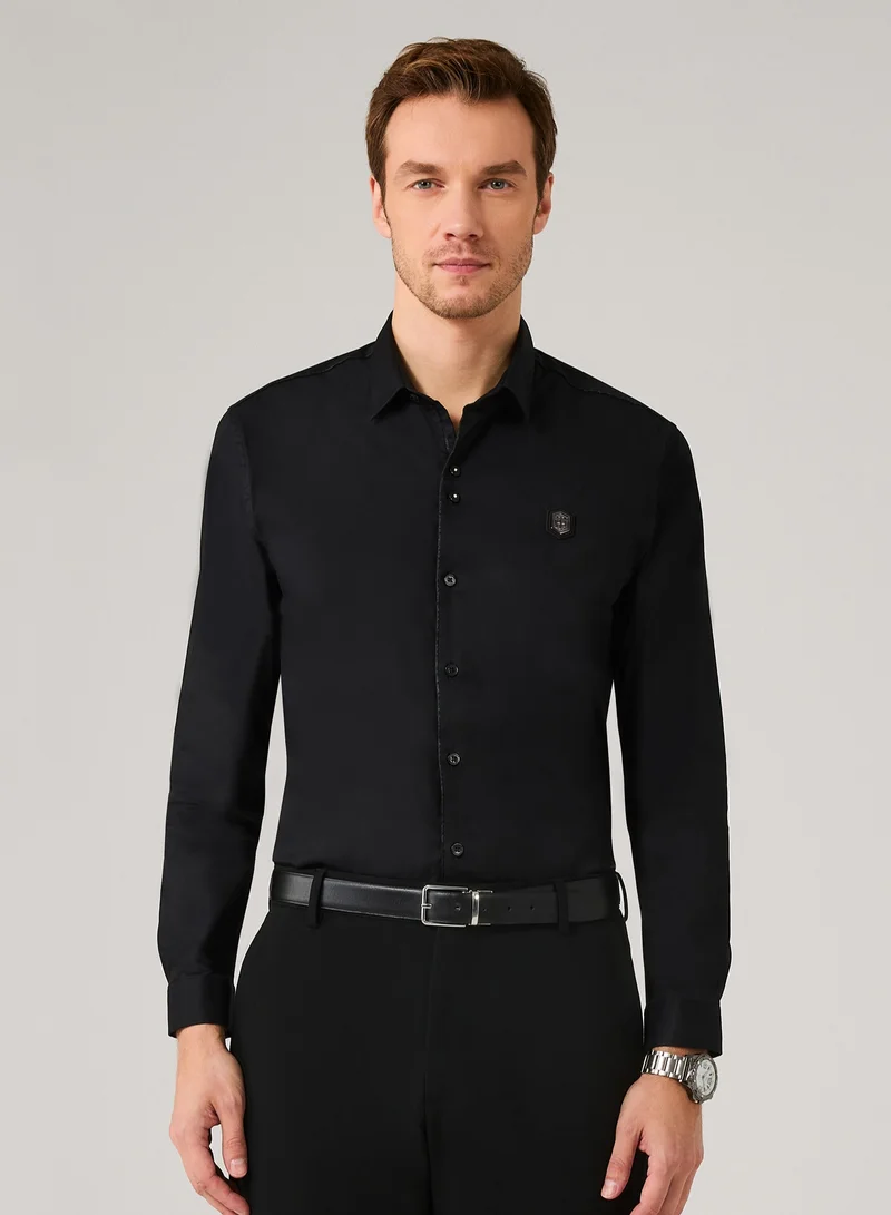 Theodore The Quintessential Black Shirt