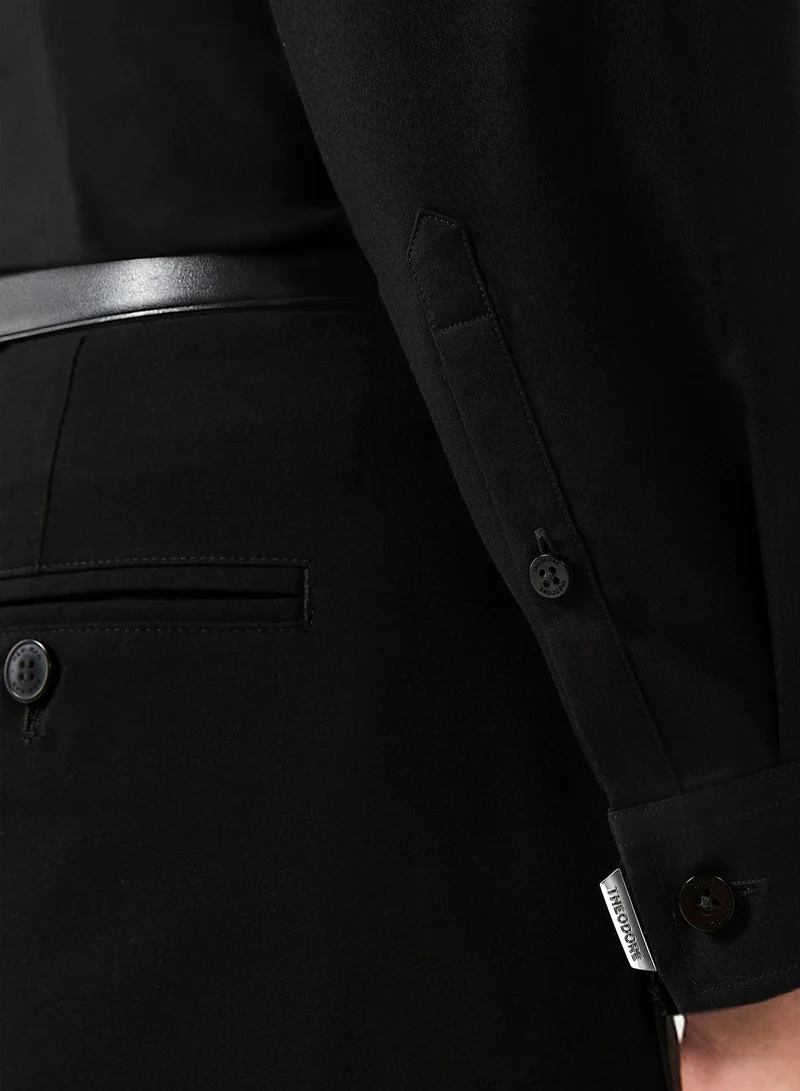 Theodore  The Quintessential Black Shirt for Men | Best Price UAE