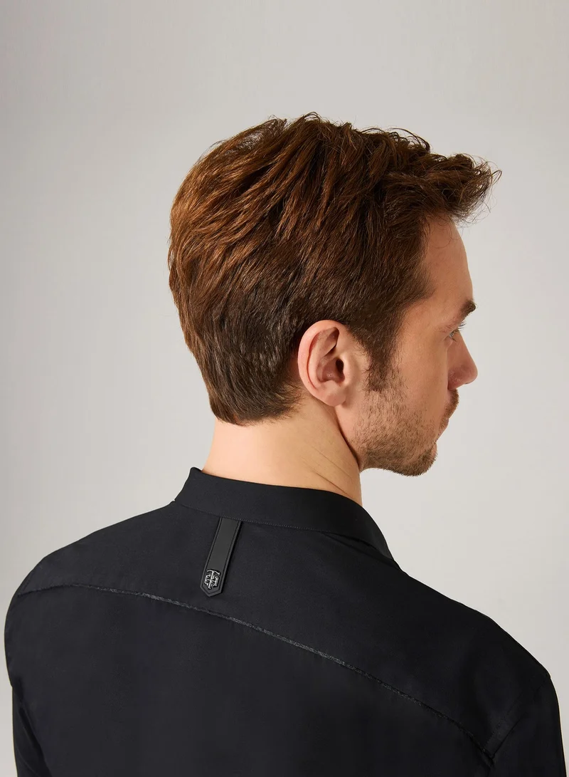 Theodore  The Quintessential Black Shirt for Men | Best Price UAE