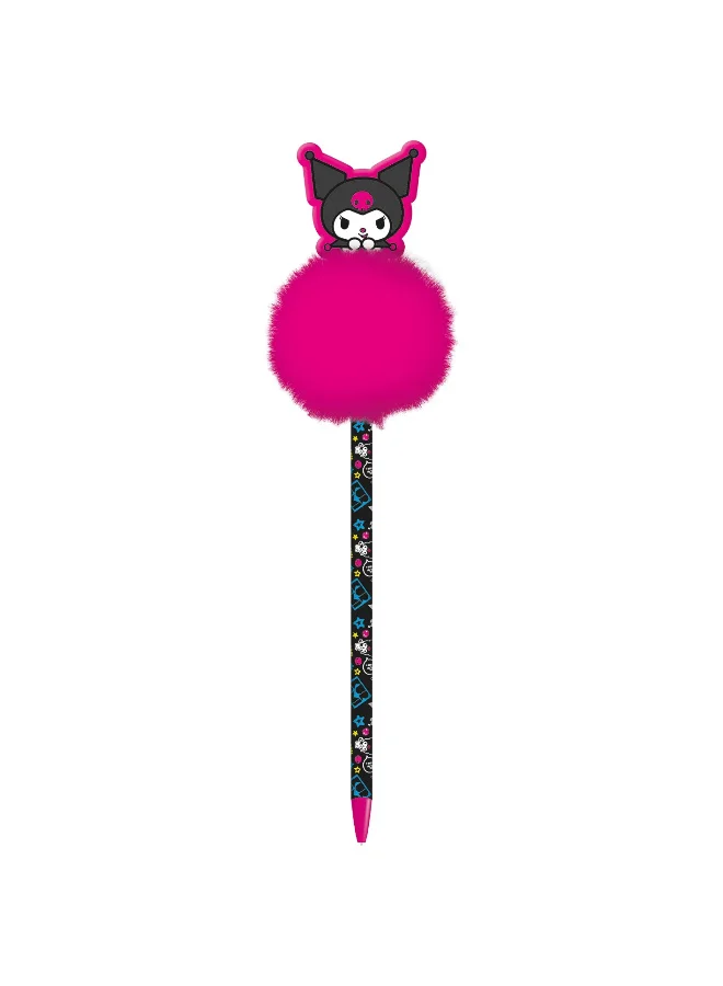بيراميد Pink Character Pen Pom Detail