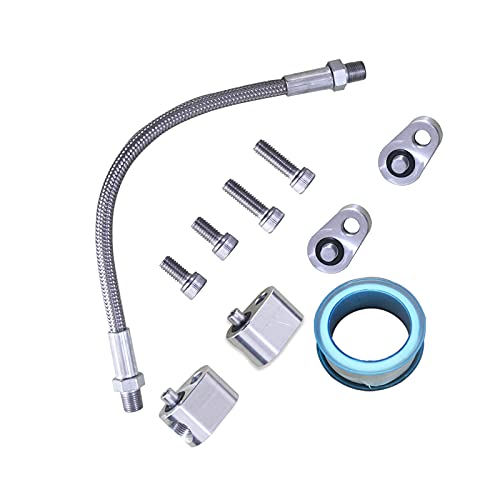 WnSEu MSCRP LS Throttle Body Bypass Hose kit LS Coolant/Steam Port Crossover Hose Kits - Image 1
