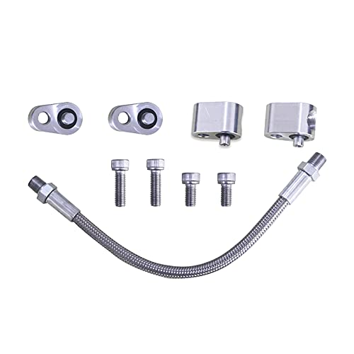 WnSEu MSCRP LS Throttle Body Bypass Hose kit LS Coolant/Steam Port Crossover Hose Kits - Image 2
