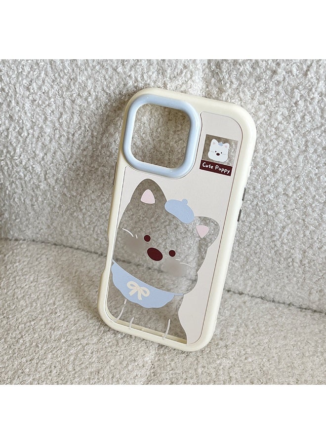 NIBEMINENT Blue Hat West Highlands Protective TPU Case Cover For iPhone 15 - Image 1