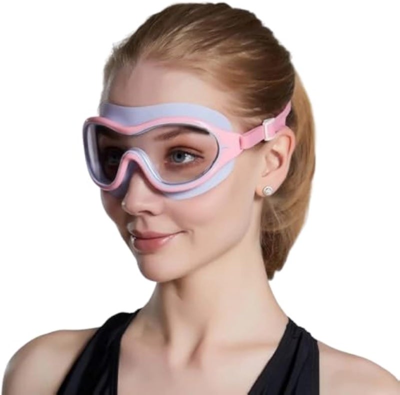 Professional Silicone Swimming Goggles for Men and Women - Leak Proof and Fog Proof - Wide Angle Clear Vision - Comfortable and Durable Design - 2199 Multicolor