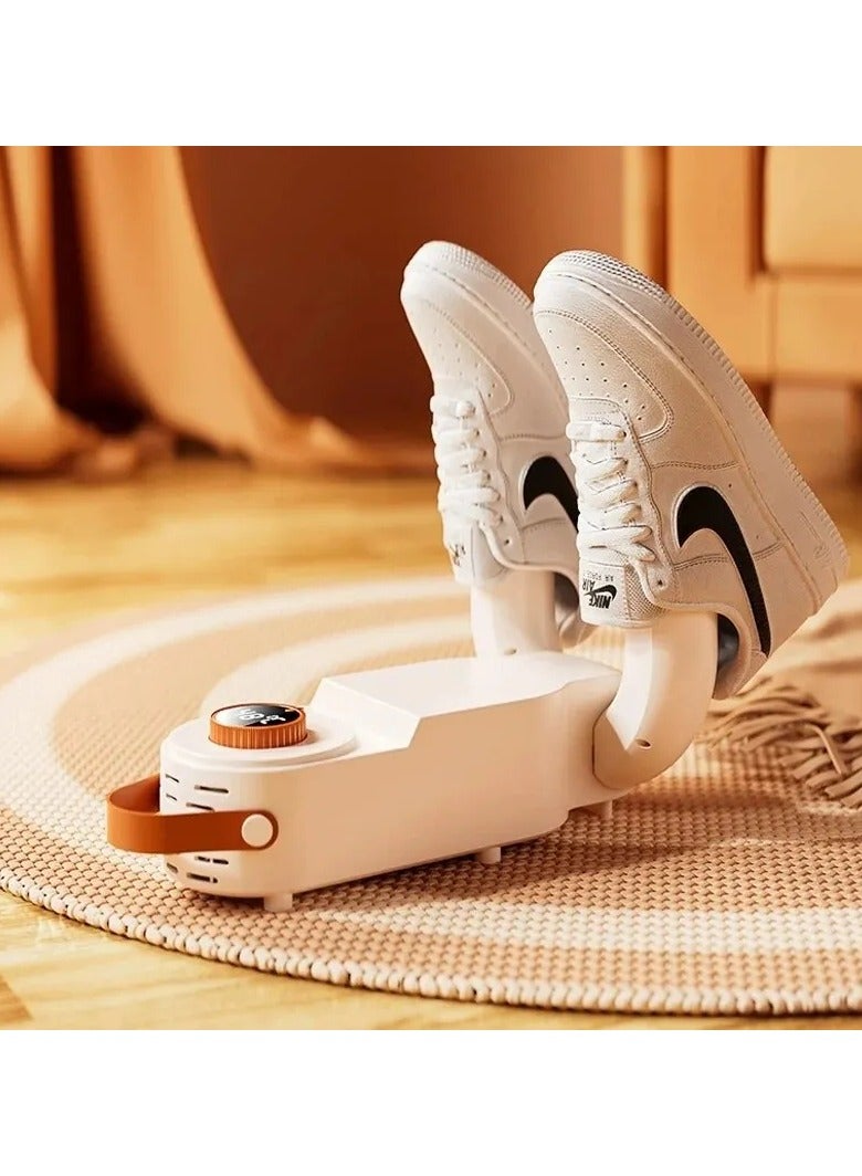 ارواق مجفف أحذية مؤقت ذكي، مجفف أحذية تلسكوبي قابل للتعديل، تجفيف سريع، إزالة الروائح الكريهة، تعقيم مجففات الأحذية - Image 1