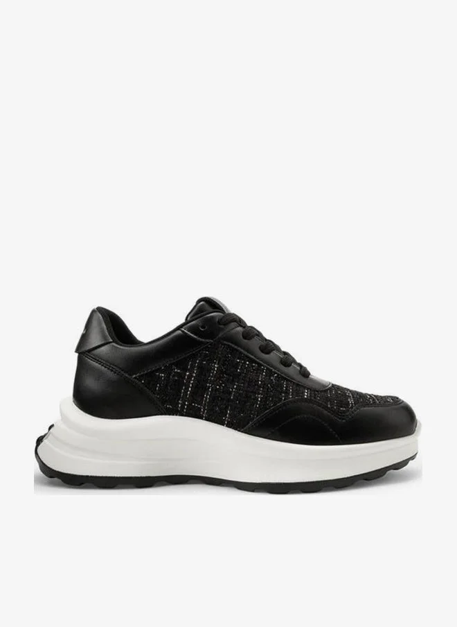 Flora Bella By Shoexpress Flora Bella Panelled Lace-Up Sneakers
