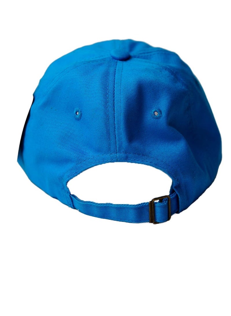 Dubshi Dubai Cap with Embroidery Light Blue - Image 2