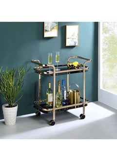 Home Box Welwick 2-Tier Serving Trolley 38 x 75 x 71 cm  - Image 1