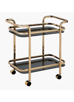Home Box Welwick 2-Tier Serving Trolley 38 x 75 x 71 cm  - Image 2