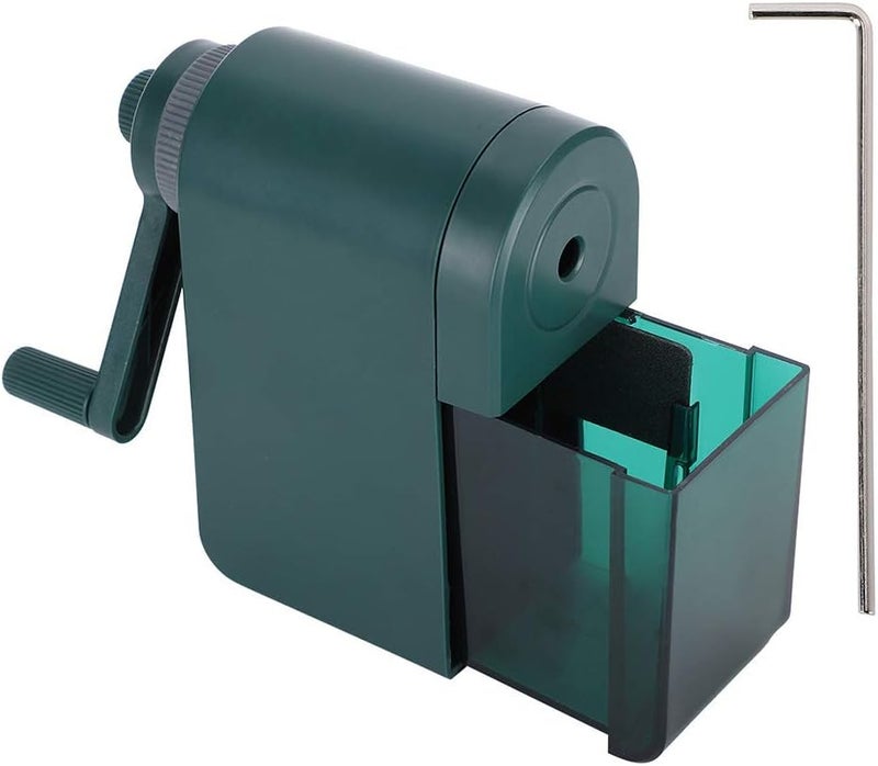 Artist Pencil Sharpener, 10 Gears Adjustable Points, Fine and Smooth Core, Zinc Alloy Hob, for Charcoal Drawing Sketching Colored Pencils, with Iron Bar - Image 5