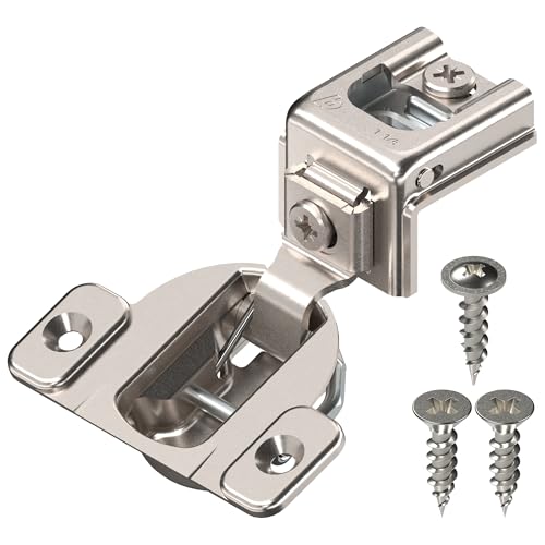 Blum بلوم 39C355B20x50S 114 مفصلة خزانة ناعمة الإغلاق مطلية بالنيكل من الفولاذ حزمة من 50 - Image 1