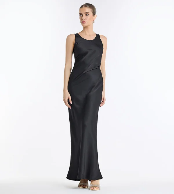 بي سي بي جي BCBG Max Capsule Satin Slip Dress