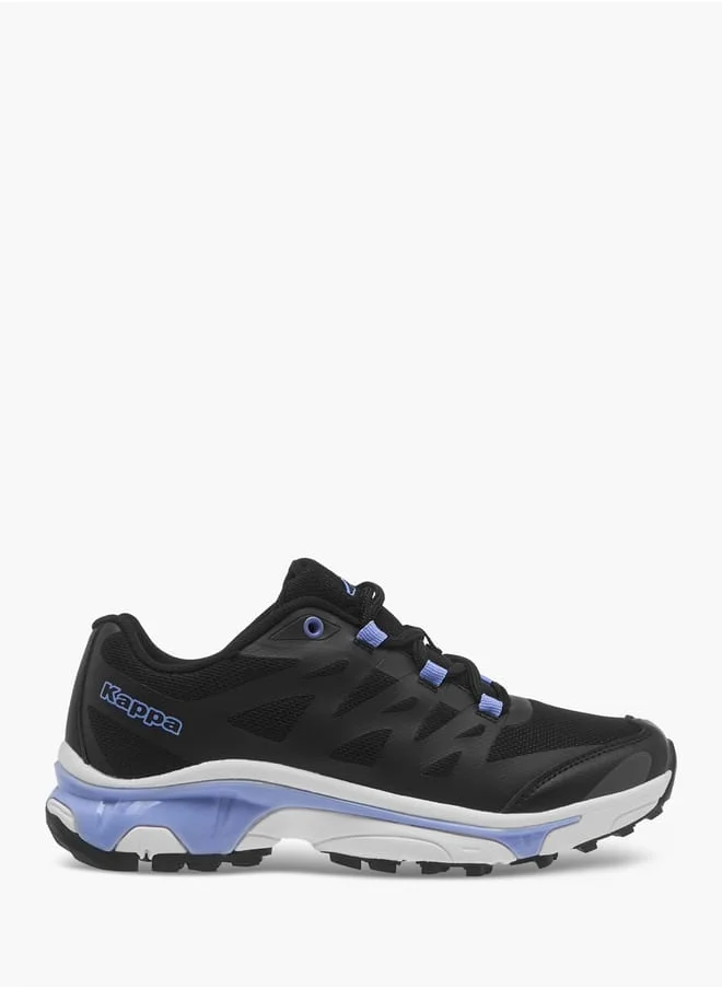 Kappa Women's Logo Detail Sneakers with Lace-Up Closure