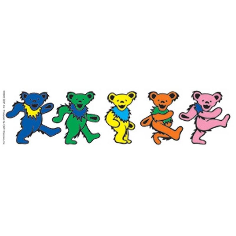 CD Visionary Grateful Dead Dancing Bears Sticker S3025C - Image 2