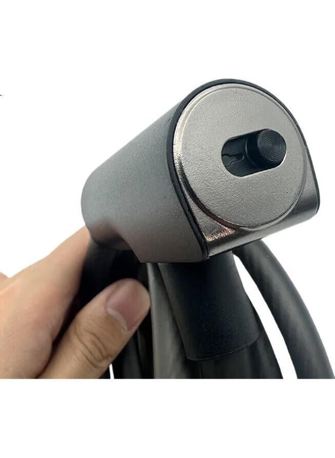 JD.com Jd Jingzao Key Steel Cable Lock Bicycle Lock Ring Lock Mountain Bike Road Bike Anti-Theft 120Cm With 2 Keys - Image 3