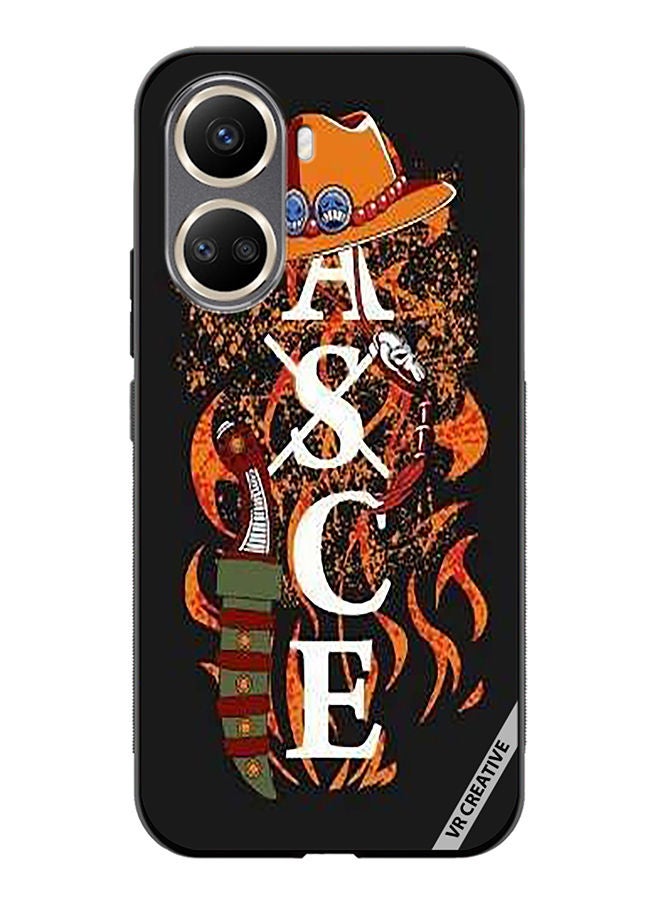 VR CREATIVE Protective Case Cover For Huawei Nova 10 SE Fire First Ace Design Multicolour - Image 1