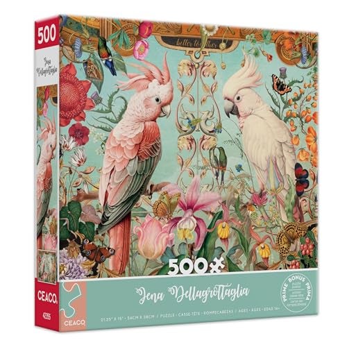 Ceaco Better Together 500 Piece Jigsaw Puzzle Relaxing and Fun Activity for Adults - Image 1