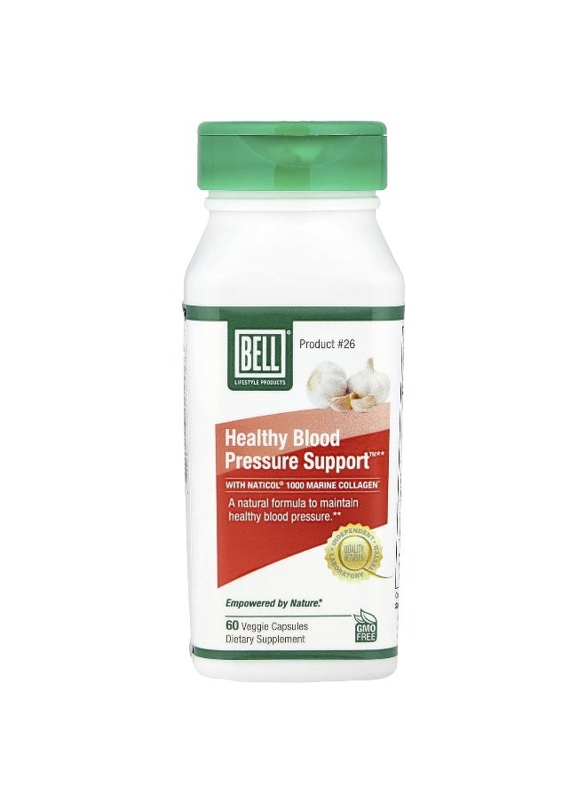 Bell Lifestyle Bell Lifestyle, Healthy Blood Pressure Support™, 60 Veggie Capsules  - Image 3