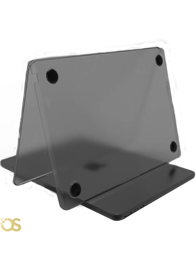OS STORE Hard Shell Case for MacBook  pro 14.2-inch — Scratch and impact resistant protection, slim and lightweight design with ventilation to maintain device cooling, easy to install and ideal for daily use — Compatible with MacBook  pro 14.2 modelsM4 (2024) A3112 A3185 A3401 M3 (2023) A2918 A2992 M2 (2023) A2779 M1 (2021) A2442(Crystalline sand 
 hardshell case D-GRAY) - Image 4