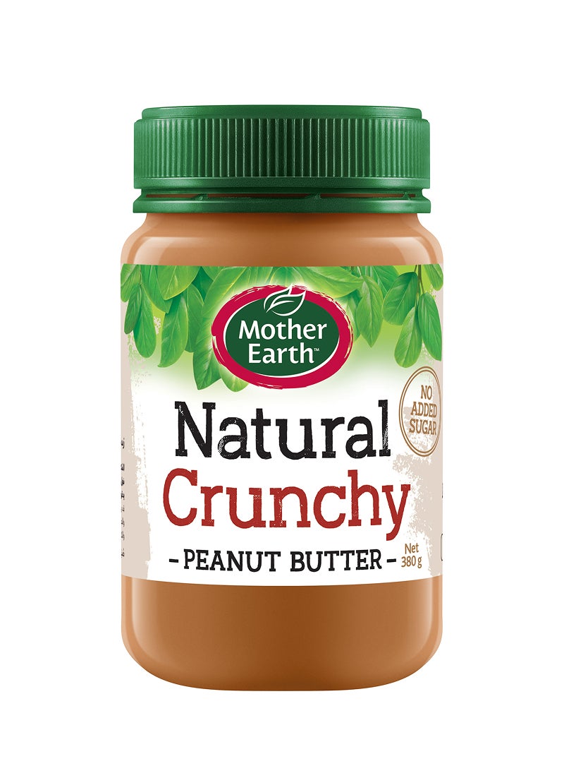 Mother Earth Natural Crunchy No Added Sugar Peanut Butter - Image 1