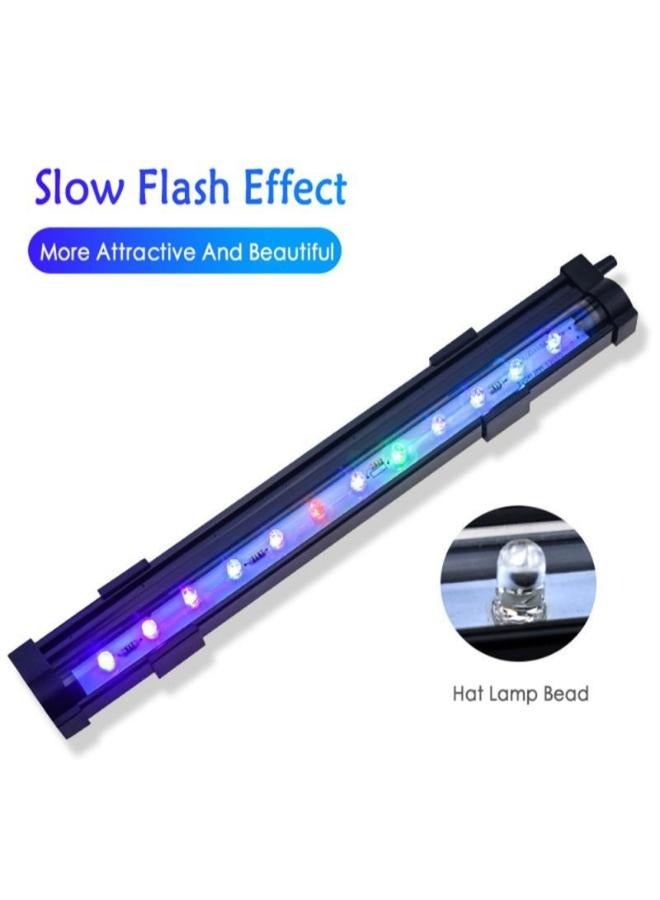 B&K Aquarium Fish Tank LED Multicolor Light Submersible Waterproof Bar Strip Lamp Lightings Bubble Colorful - Image 3