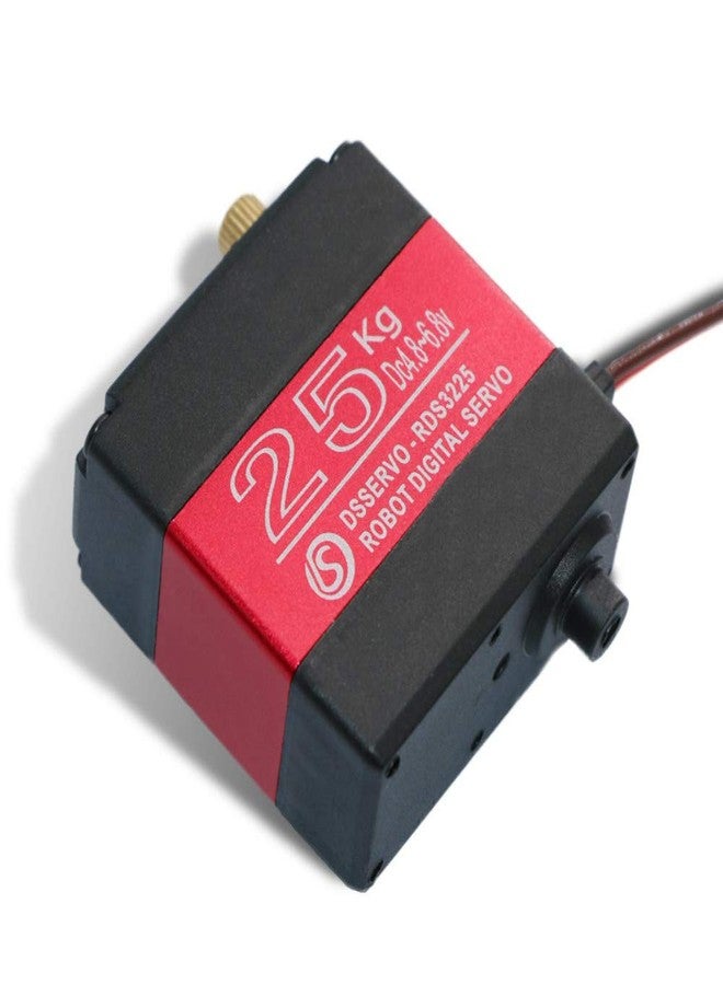 ZOSKAY Robot servo 25kg RDS3225 Metal Gear Digital servo arduino servo with Long and Short Straight U Mouting (Control Angle 270°) - Image 3