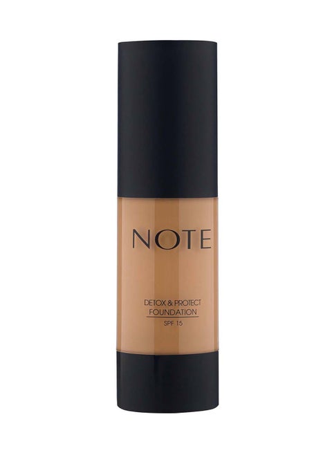 Note Detox And Protect Foundation 102 - Warm Almond