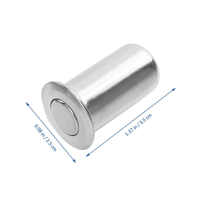 5pcs Stainless Steel Anti Theft Door Bolts Set Rustproof Security Latch 13mm Sleeves - Image 3