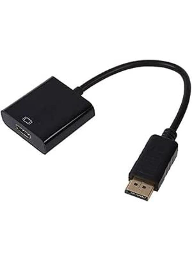 Generic DP Displayport Male To HDMI Female Cable Converter for Pc HP Dell