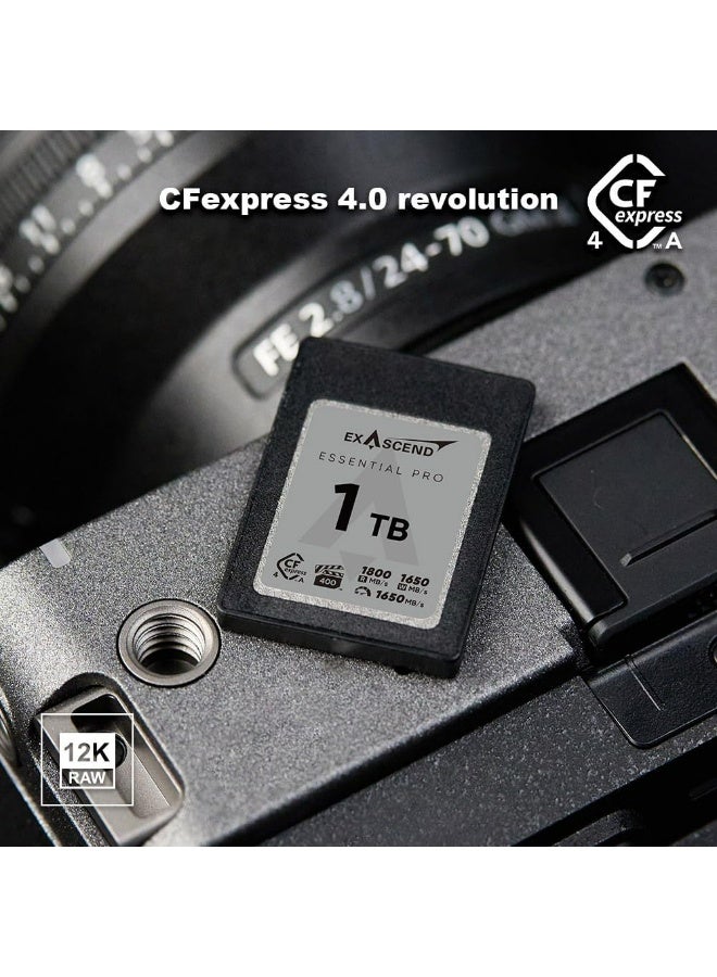 Exascend Essential Pro CFexpress 4.0 Type-A 1TB Memory Card - Image 2