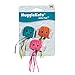 HuggleHounds HuggleKats Cat Toys Kitten Toys for Bored Indoor Cats Perfect for Moving Exercise Biting Chewing Jellie Fish 3 Pack - Image 3