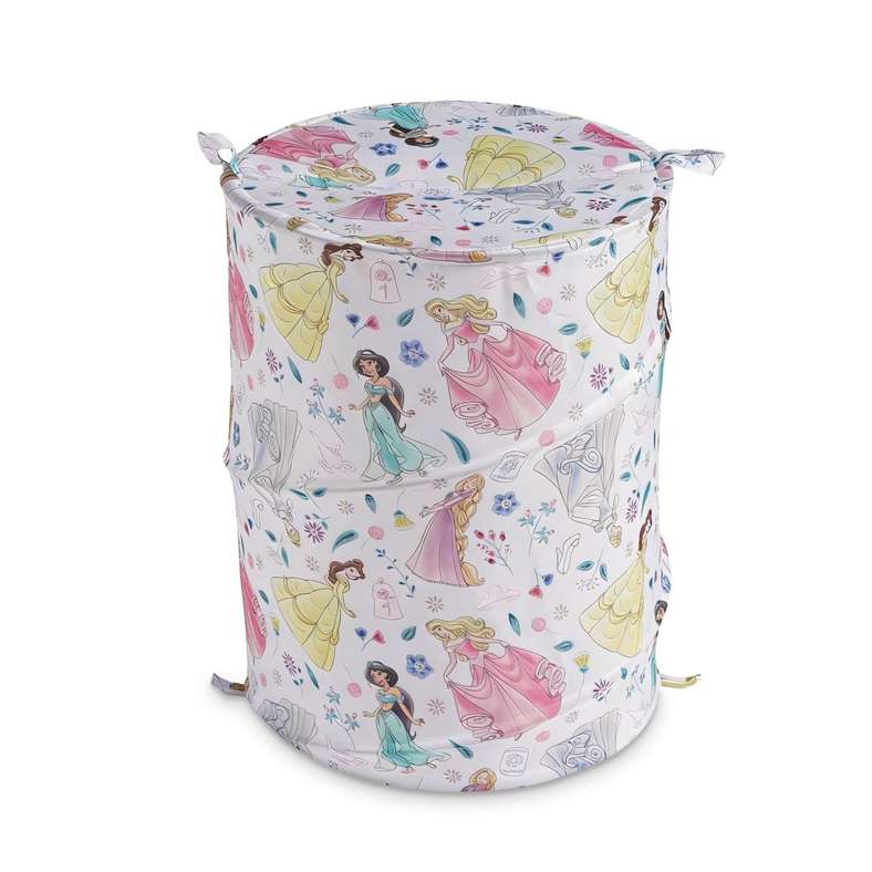 Pan Home Disney Princess Printed Laundry Hamper D38XH50cm - Multi - 166TRC9901188 - Image 3