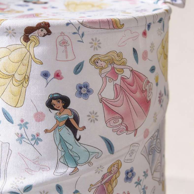 Pan Home Disney Princess Printed Laundry Hamper D38XH50cm - Multi - 166TRC9901188 - Image 2