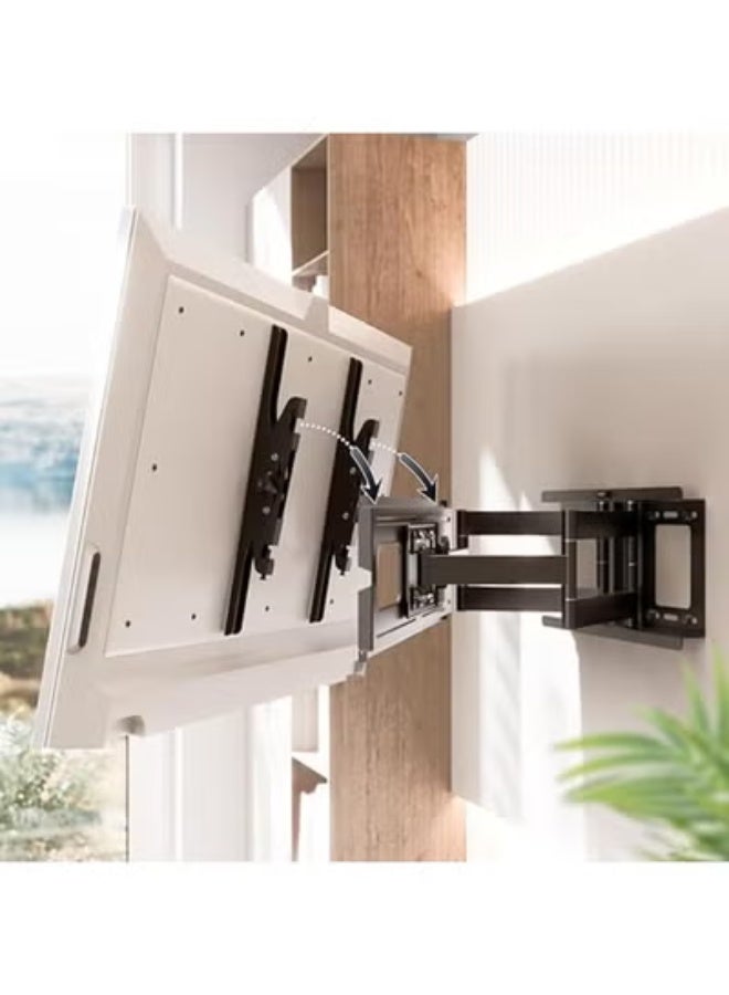 TV Wall Mount 40–75 Inch – Heavy-Duty Swivel & Tilt Bracket – Space-Saving Universal Stand for Daily Use - Image 2