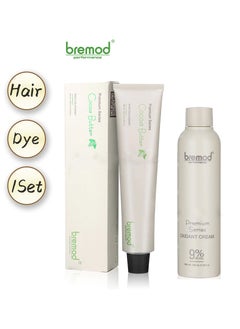 BREMOD Bremod Premium Complete Set Series 8.17 MILK TEA ASH Hair Color 100ml. Bremod OXIDIZER 100ml .Bremod SUPER PLEX 10ml with TOP SMOOTH Hair Reconstructor sachet 50ml  - Image 4