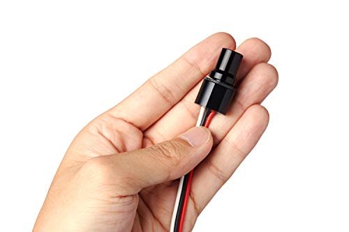Oznium Mini LED Dimmer Knob with Rotary Control Switch - pwm dimming for 12-24V LEDs, Fully Waterproof, dim up to 4.8A at 12V or 2.4A at 24V: car Automotive, Marine, Low Voltage Under Cabinet Lights - Image 2