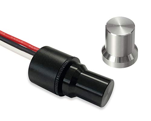 Oznium Mini LED Dimmer Knob with Rotary Control Switch - pwm dimming for 12-24V LEDs, Fully Waterproof, dim up to 4.8A at 12V or 2.4A at 24V: car Automotive, Marine, Low Voltage Under Cabinet Lights - Image 1