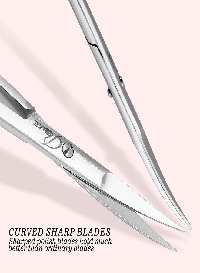 ROUSE Cuticle Scissors Professional Grooming Scissors Stainless Steel (Cuticle Scissors) (Modern) - Image 4