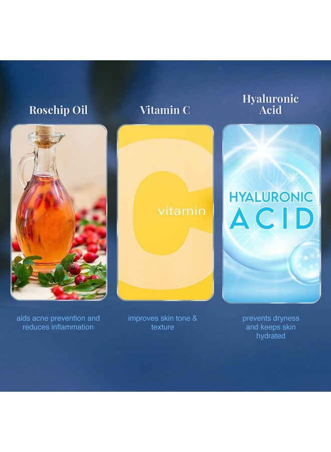 فى ال سي سي كريم فيتامين سي الليلي من VLCC - 50 جرام | يقلل من الخطوط الدقيقة والتجاعيد | يرطب البشرة ويصلحها | مع 15% من فيتامين سي، وفيتامين هـ، وحمض الهيالورونيك، وزيت بذور ثمر الورد. - Image 5