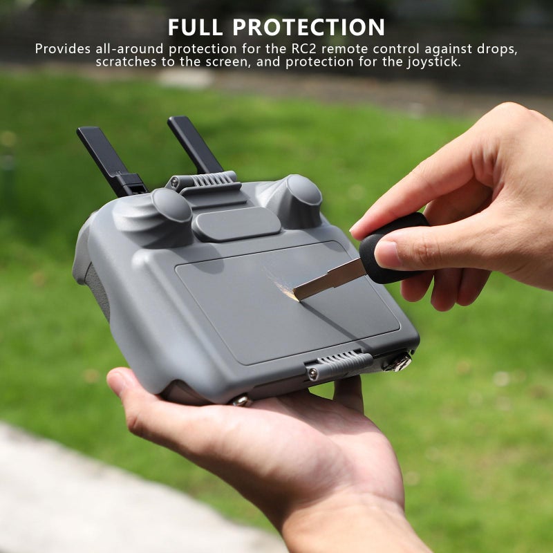 اف بي في توسكاي FPVTOSKY RC 2 Controller Sun غطاء محرك السيارة لـ DJI MINI 4 PRO DJI RC 2 حامي عصا التحكم لـ DJI ARI 3 ملحقات DJI MINI 4 Pro Pro Drone Controller Screen - Image 3