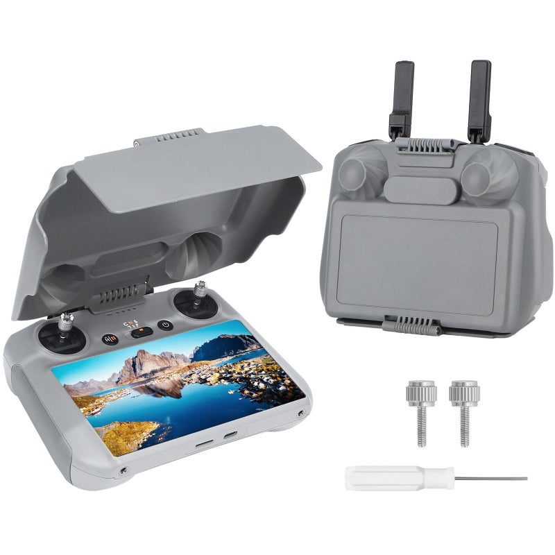 اف بي في توسكاي FPVTOSKY RC 2 Controller Sun غطاء محرك السيارة لـ DJI MINI 4 PRO DJI RC 2 حامي عصا التحكم لـ DJI ARI 3 ملحقات DJI MINI 4 Pro Pro Drone Controller Screen - Image 1