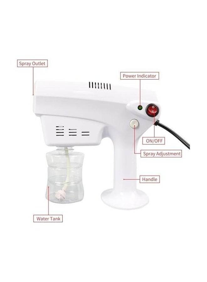 BLUE MAGIC Nano Steam Professional Hair Steamer, Model XH-040H, for Scalp Cleansing, Deep Hydration, and Pore Opening for Skin and Hair Treatments - White - Image 5