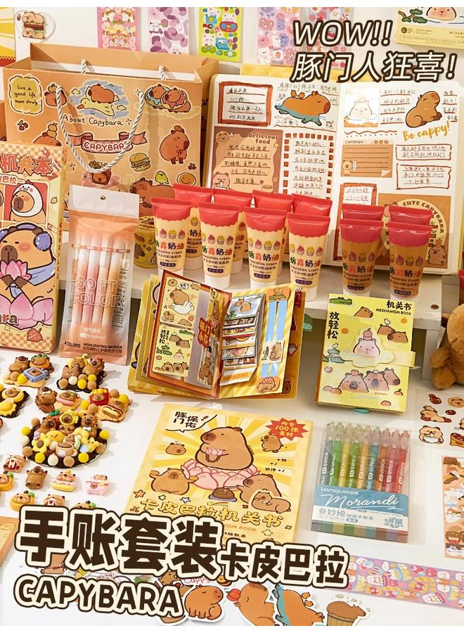 Bluejw Hand Account Suit Gift Box Hand Account Girl Cute Toy Hand Account Girl Children's Stationery New Year One Batch - Image 2