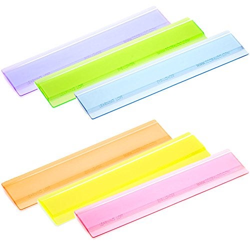 Learning Loft Eye Lighter | Deluxe Colored Overlays for Reading | Assorted 6 Pack - Image 1