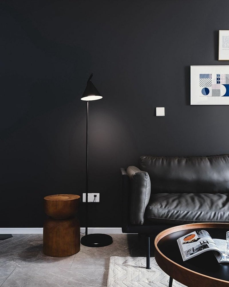 Micpolo 15.7"" X 787"" Black Wallpaper Matte Black Contact Paper Self Adhesive Peel And Stick Wallpaper Removable Vinyl Film Decorative For Desk Wallcovering Furniture Countertop Cabinet - Image 5