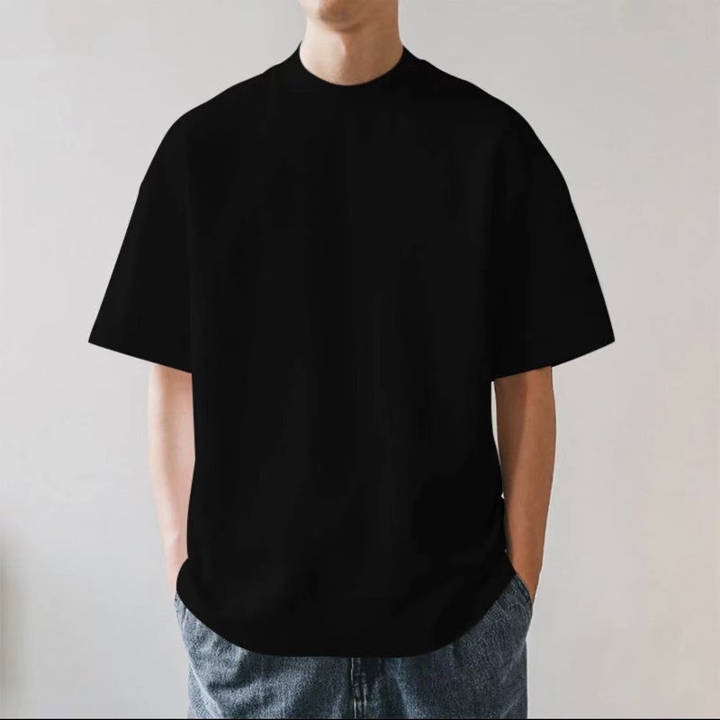 Men's Heavyweight 400g Cotton T-Shirt - Image 2