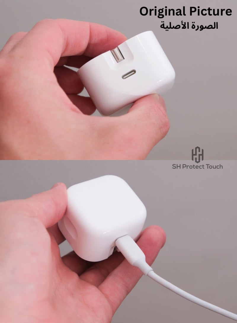 SH PROTECT TOUCH Genuine 35W USB Type C PD UK Power Adapter Plug For iPhone 17/16 pro/max, fast charger - Image 4